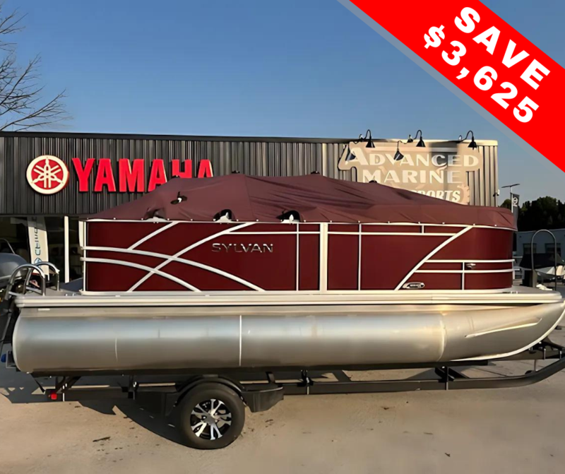 2023 Sylvan Mirage 818 Cruise w Yamaha T60LB